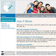The Varsity College student job portal